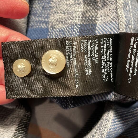 The North Face Arroyo Plaid Flannel Shirt Jacket Sz S NEW with Tags - Picture 10 of 10